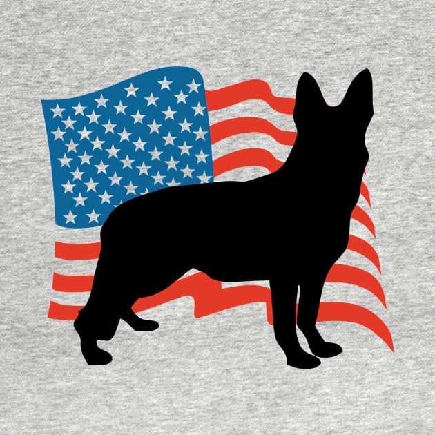 German Shepherd USA America - Dog Lover Dogs by fromherotozero